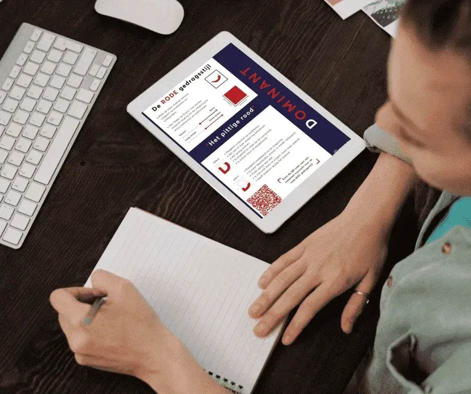 DISC rode kenmerkenkaart