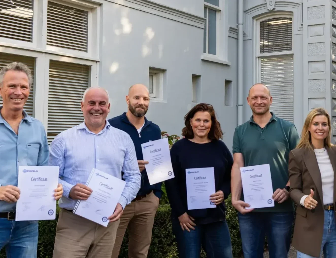 Certificering HRM Profielen - blije gezichten